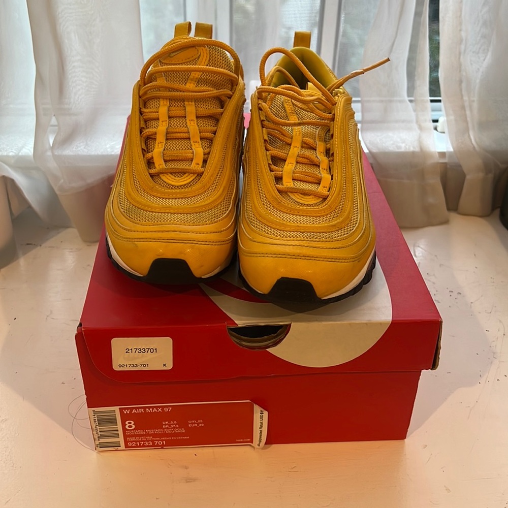 Nike women’s air max 97 mustard